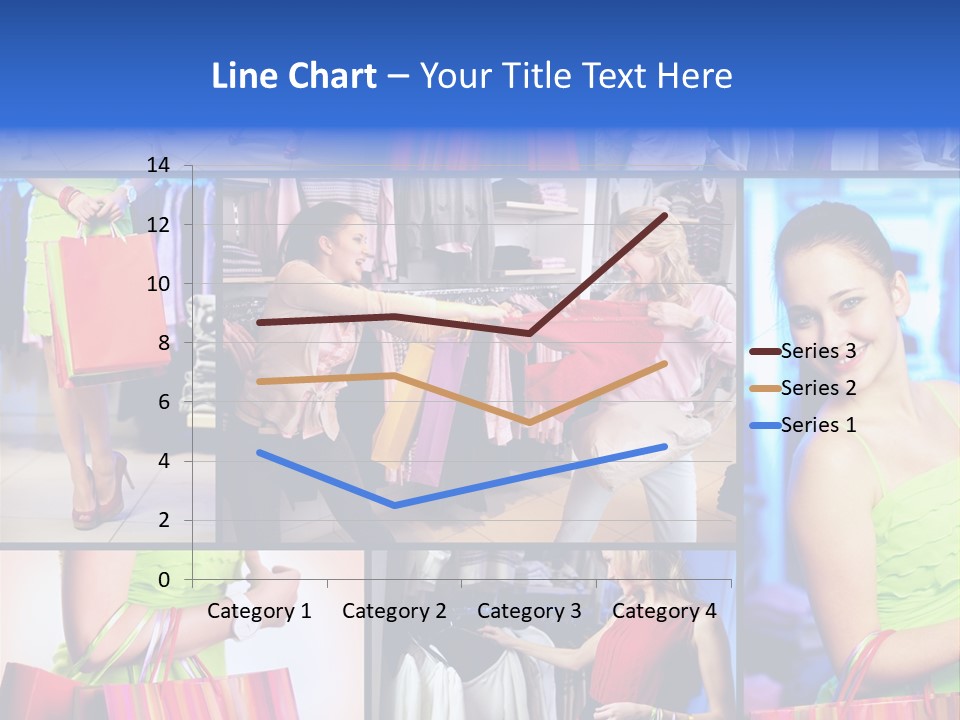 Girl Glamourous Share PowerPoint Template