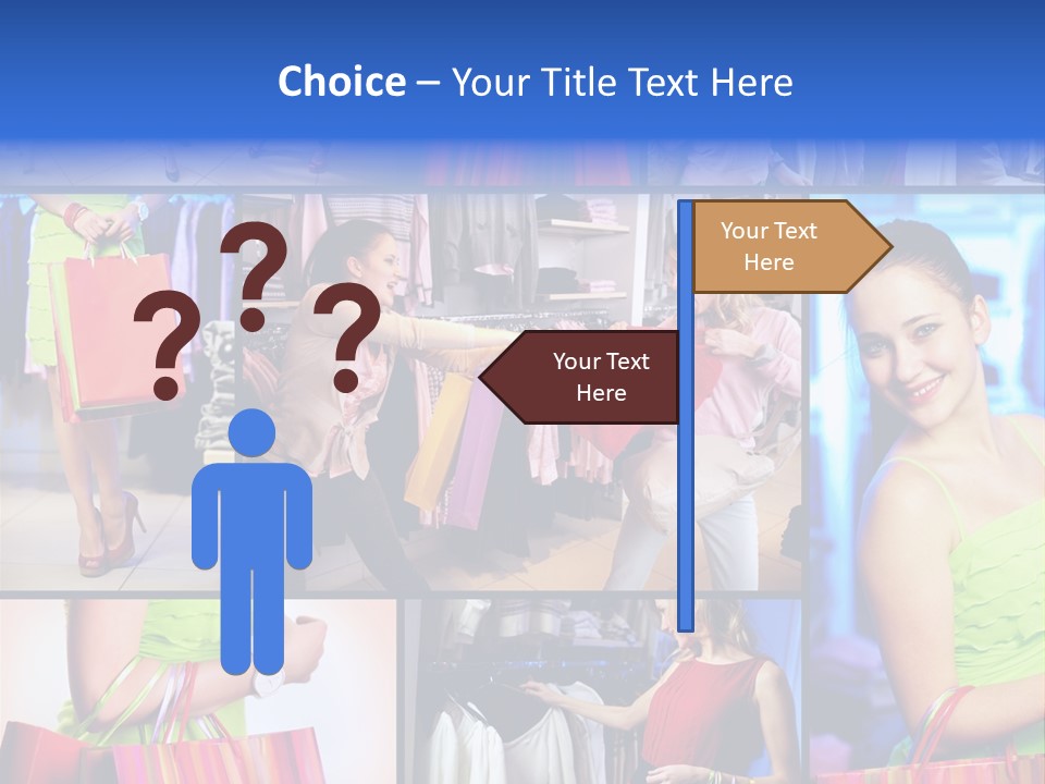 Girl Glamourous Share PowerPoint Template