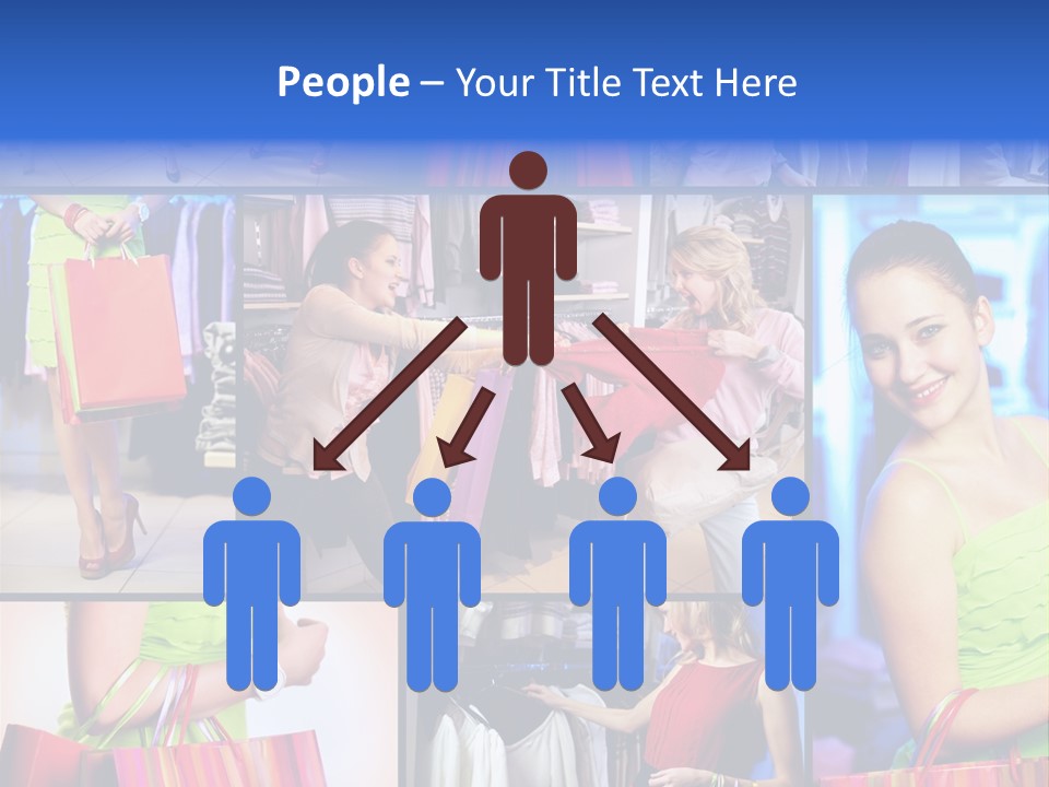 Girl Glamourous Share PowerPoint Template