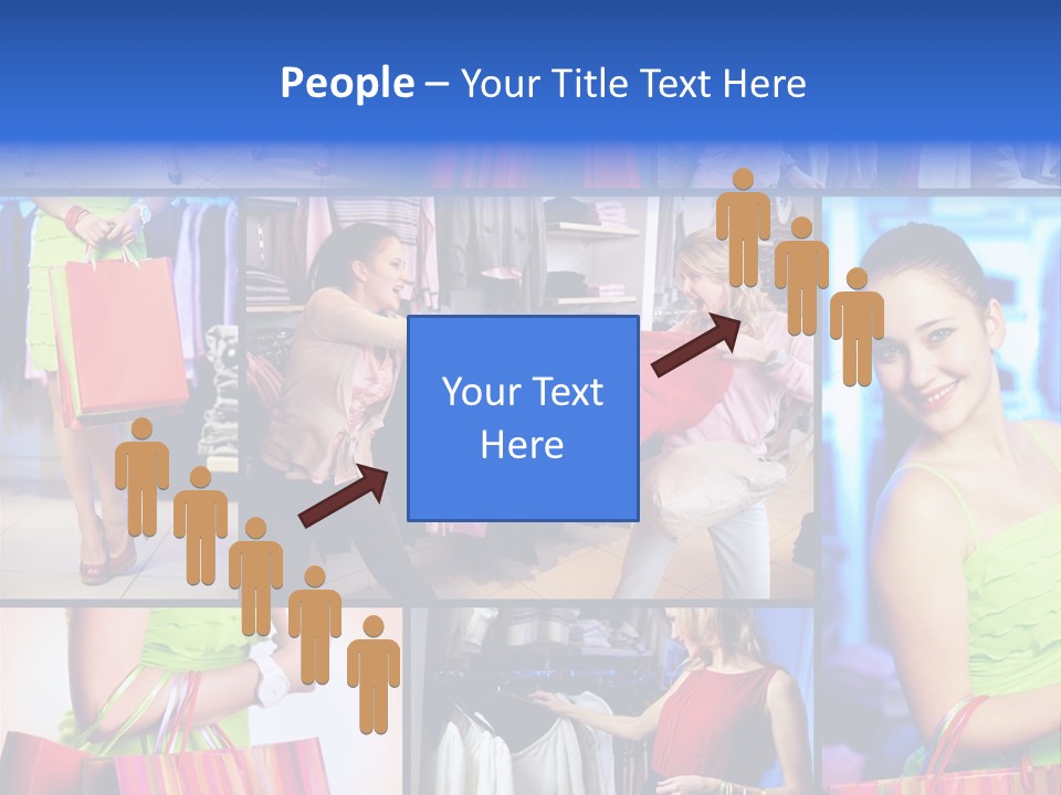 Girl Glamourous Share PowerPoint Template