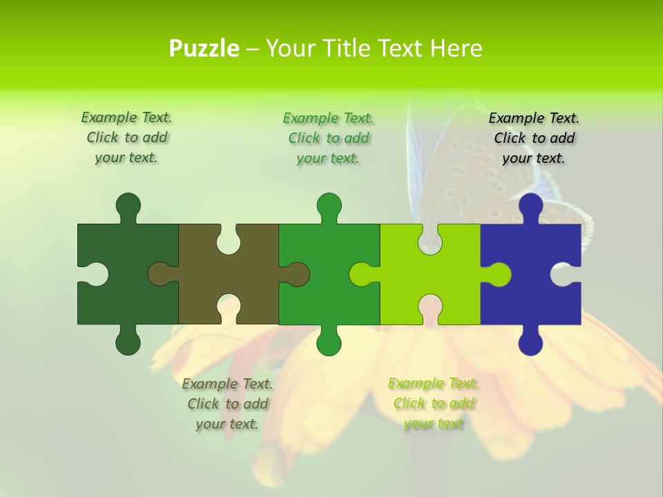 Background Wing Wildlife PowerPoint Template