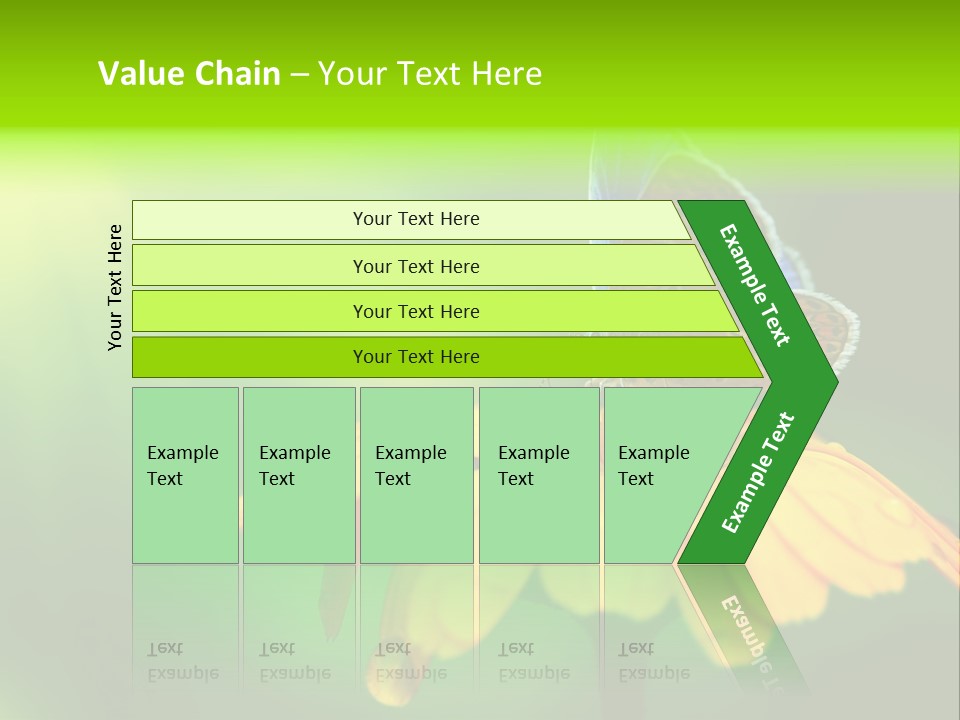 Background Wing Wildlife PowerPoint Template