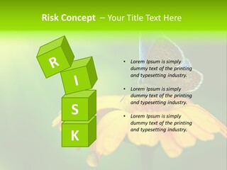 Background Wing Wildlife PowerPoint Template