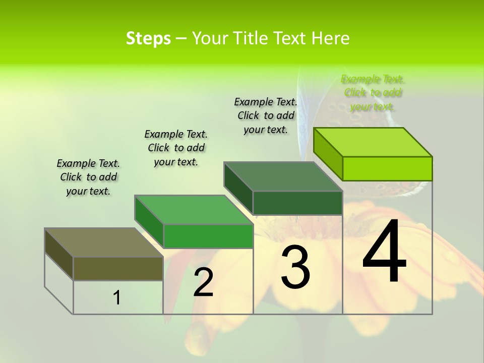 Background Wing Wildlife PowerPoint Template