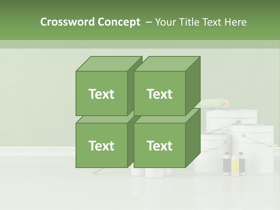 Roll Empty Renovation PowerPoint Template