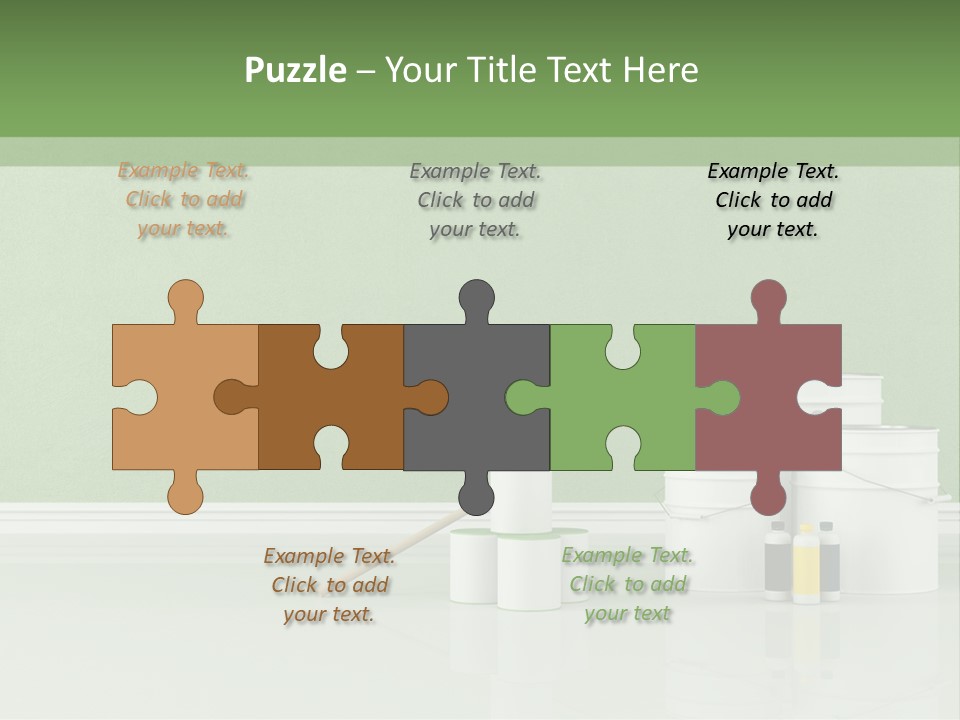 Roll Empty Renovation PowerPoint Template