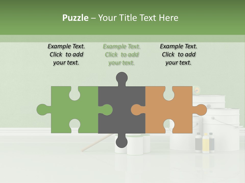 Roll Empty Renovation PowerPoint Template