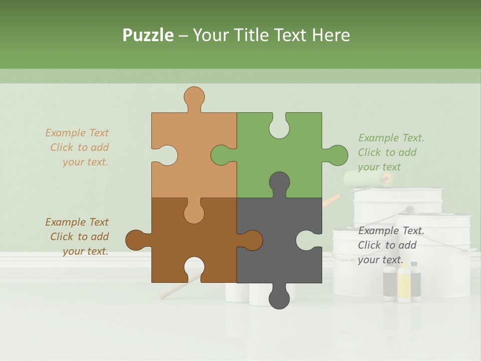 Roll Empty Renovation PowerPoint Template