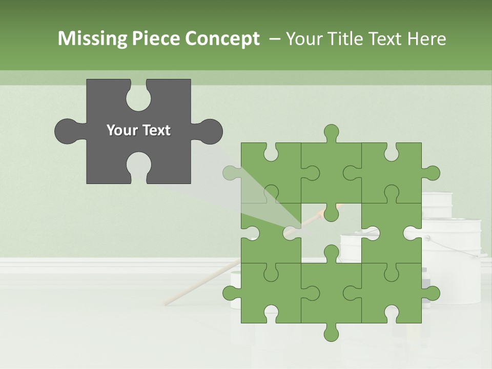 Roll Empty Renovation PowerPoint Template