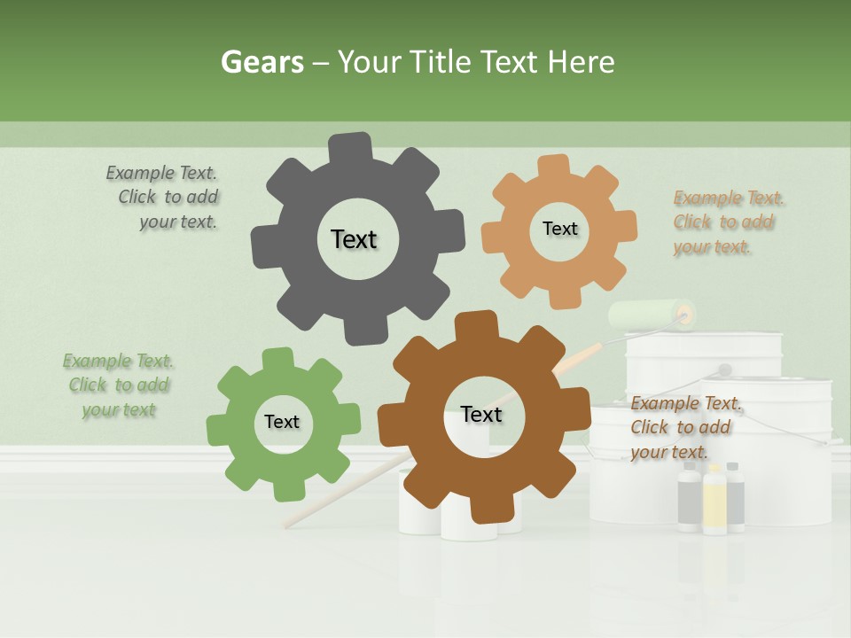 Roll Empty Renovation PowerPoint Template