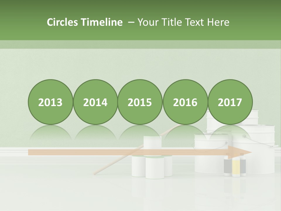 Roll Empty Renovation PowerPoint Template