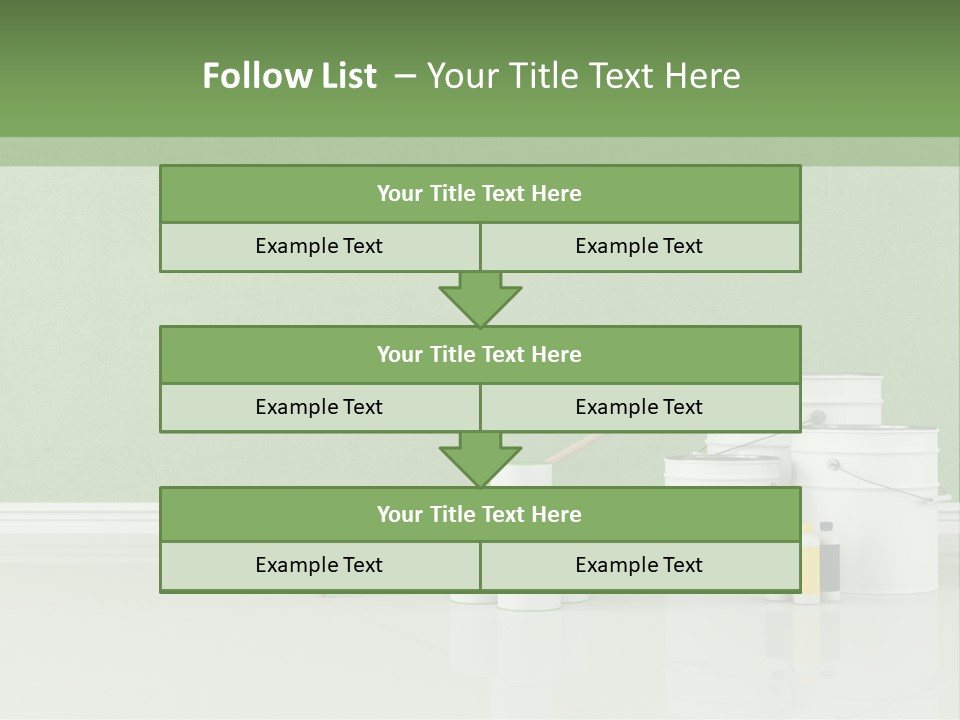 Roll Empty Renovation PowerPoint Template