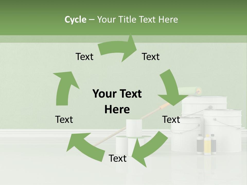 Roll Empty Renovation PowerPoint Template