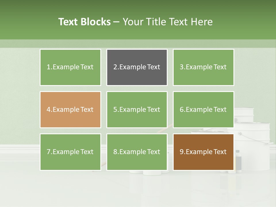 Roll Empty Renovation PowerPoint Template