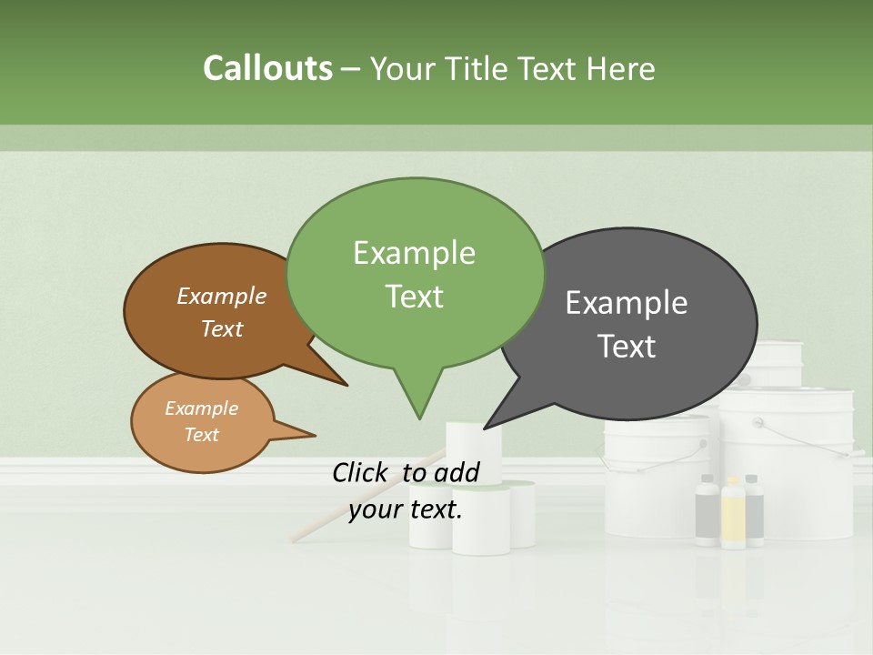 Roll Empty Renovation PowerPoint Template