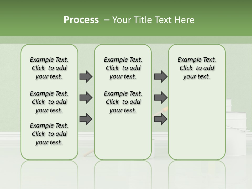 Roll Empty Renovation PowerPoint Template