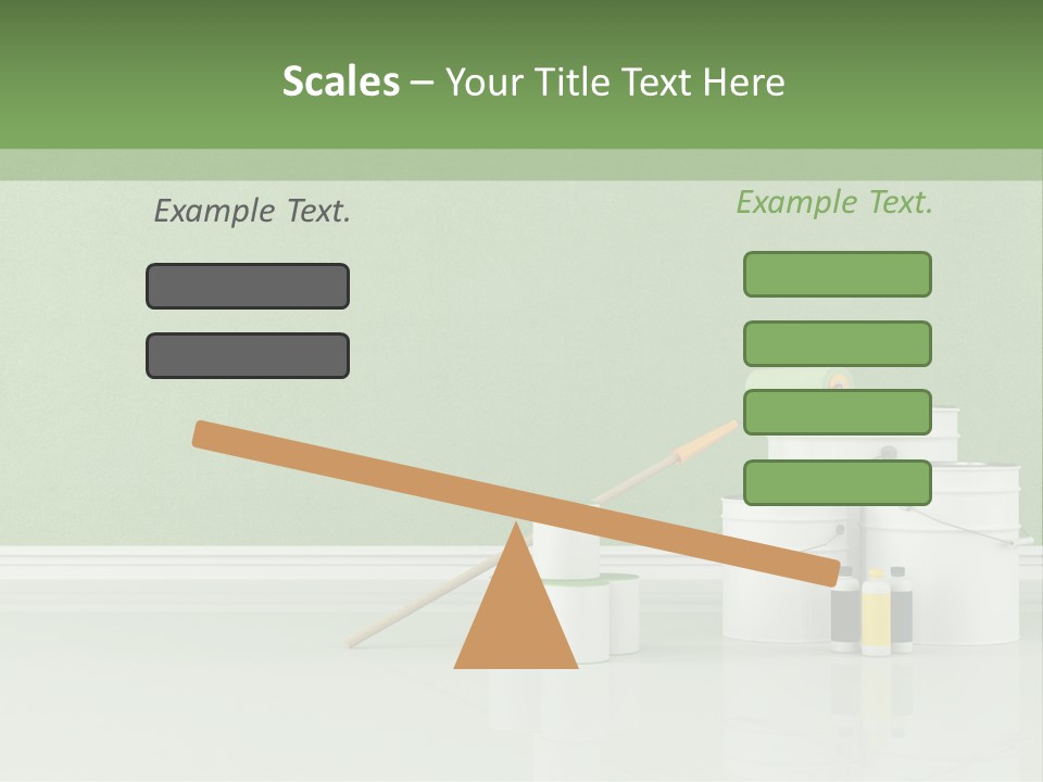 Roll Empty Renovation PowerPoint Template