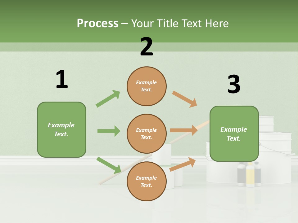 Roll Empty Renovation PowerPoint Template