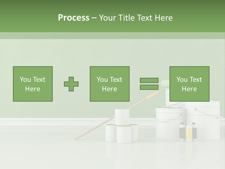 Roll Empty Renovation PowerPoint Template