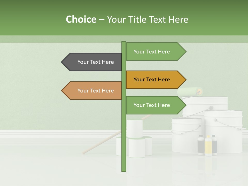 Roll Empty Renovation PowerPoint Template