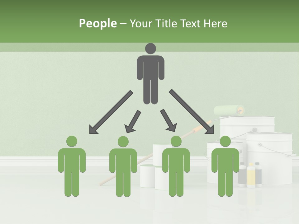 Roll Empty Renovation PowerPoint Template