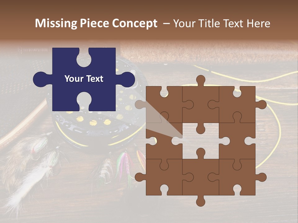 Hook Fly Fishing Cast PowerPoint Template