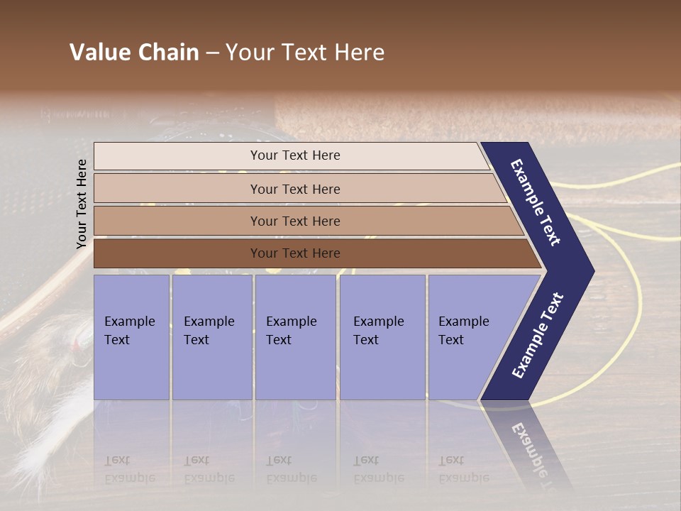 Hook Fly Fishing Cast PowerPoint Template