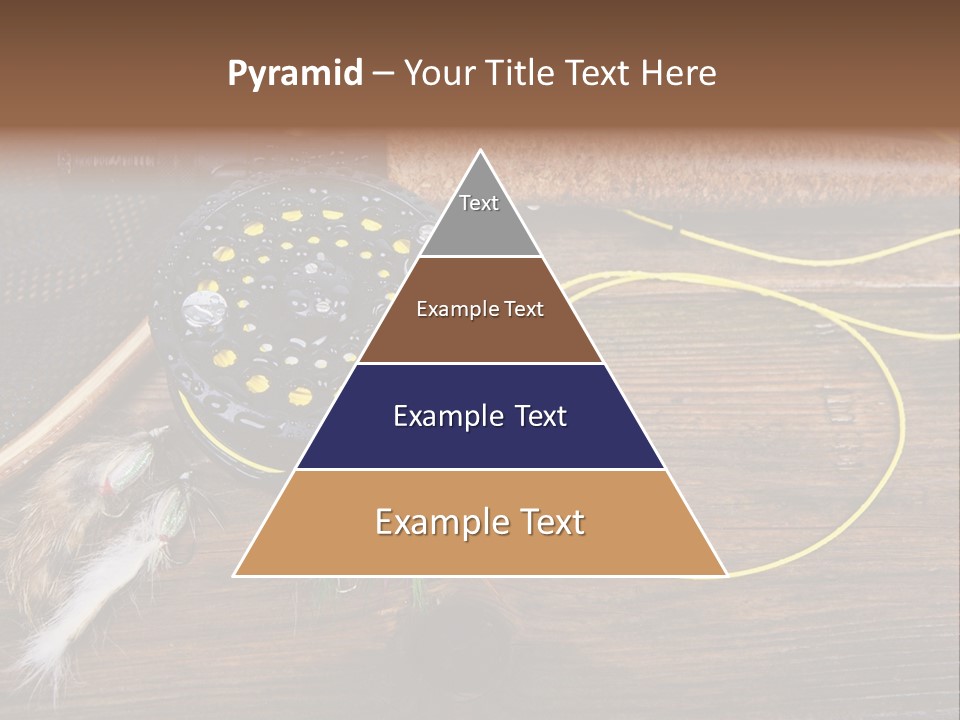 Hook Fly Fishing Cast PowerPoint Template