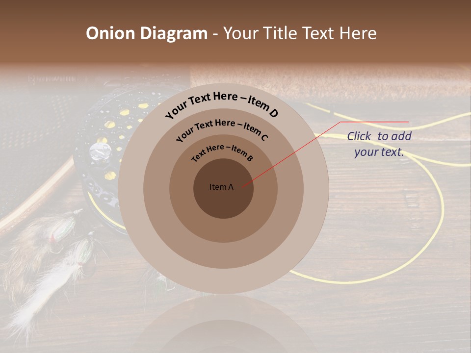 Hook Fly Fishing Cast PowerPoint Template