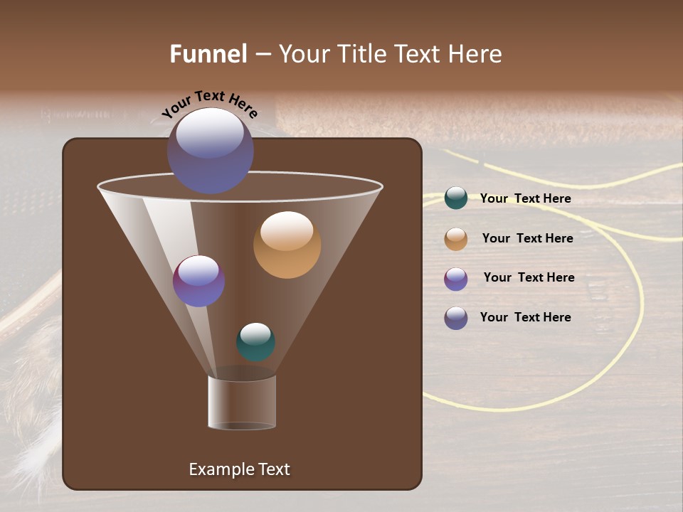 Hook Fly Fishing Cast PowerPoint Template