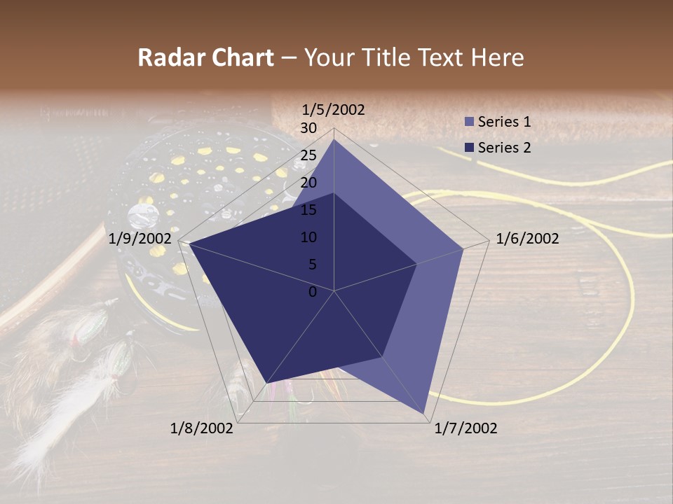 Hook Fly Fishing Cast PowerPoint Template