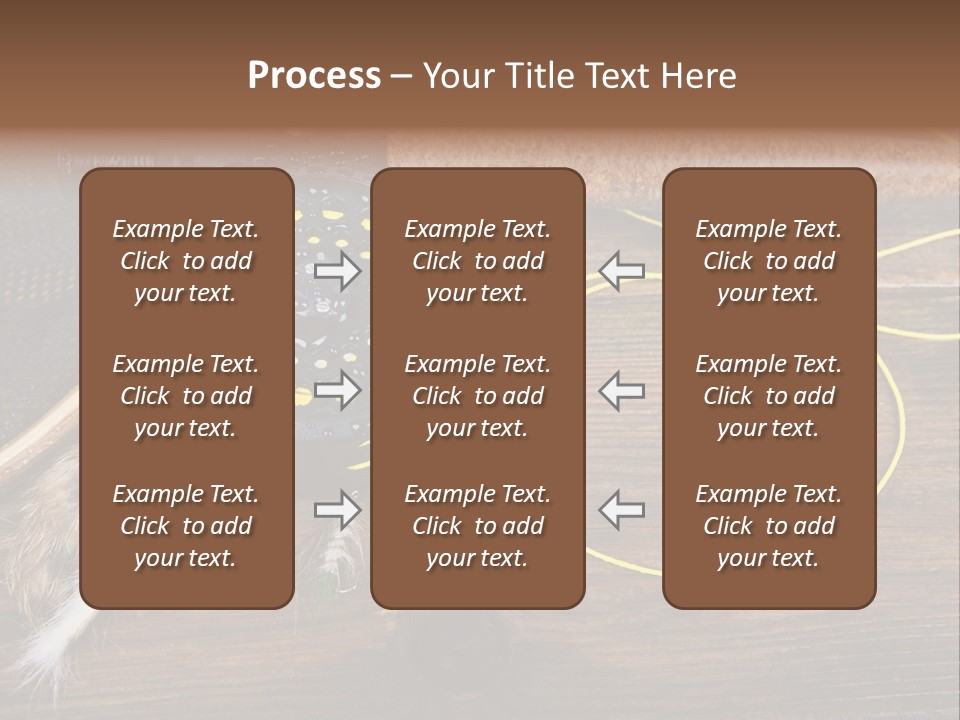 Hook Fly Fishing Cast PowerPoint Template