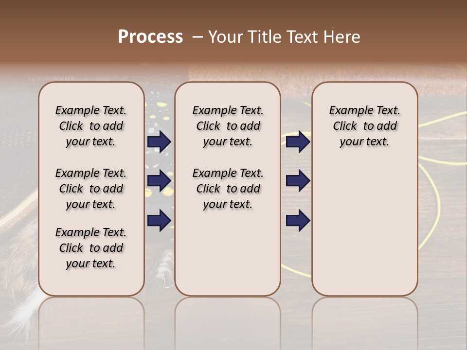 Hook Fly Fishing Cast PowerPoint Template