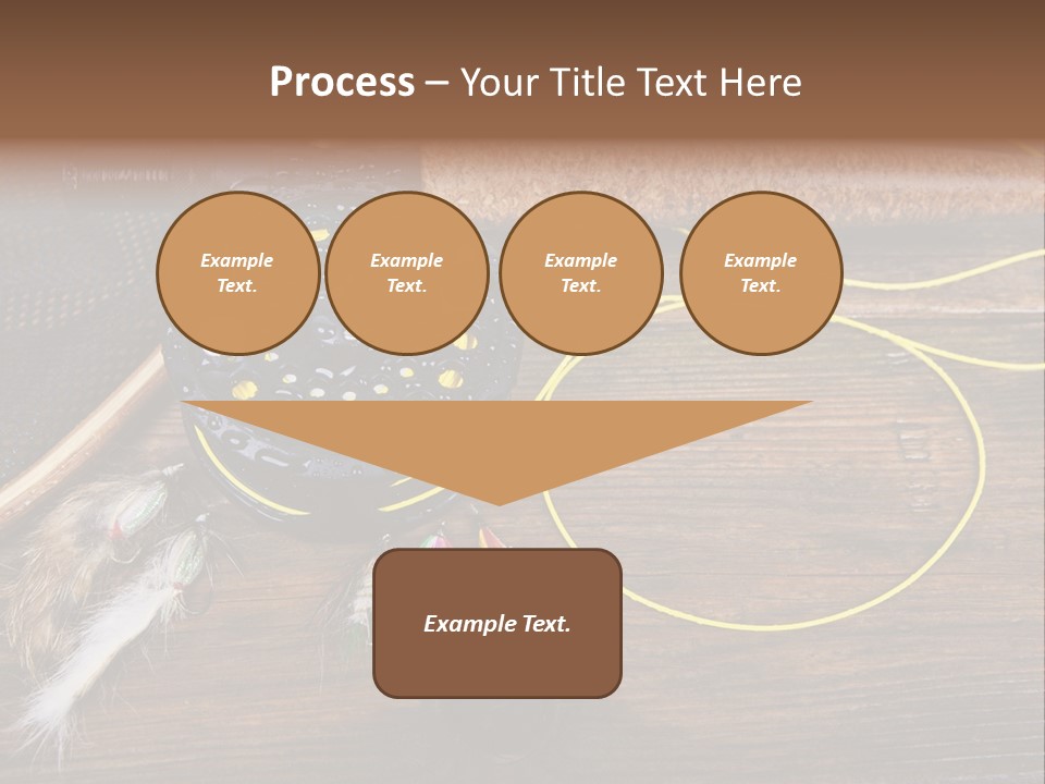 Hook Fly Fishing Cast PowerPoint Template
