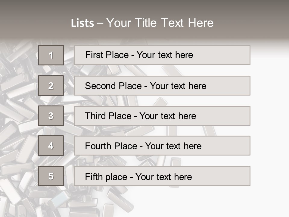 Savings Design Futures PowerPoint Template
