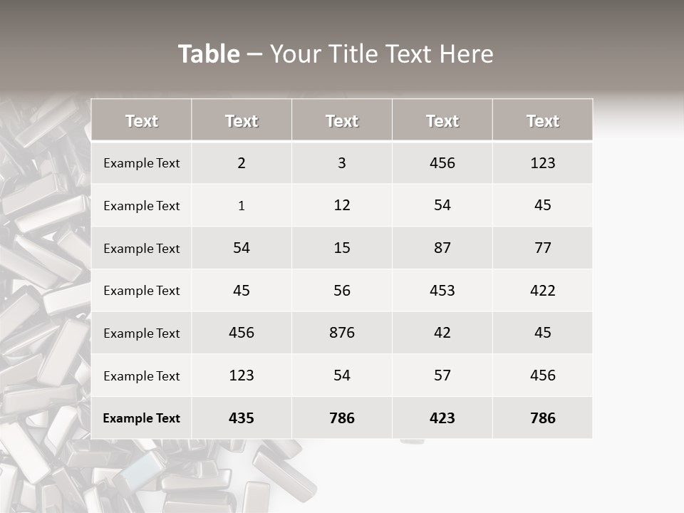 Savings Design Futures PowerPoint Template