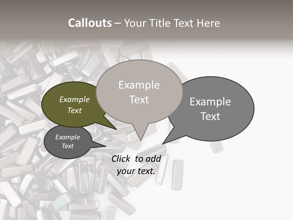 Savings Design Futures PowerPoint Template