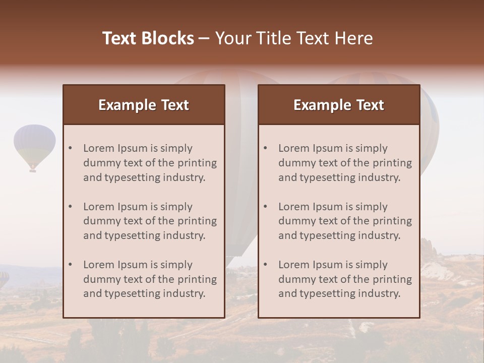 People Outdoor Anatolia PowerPoint Template