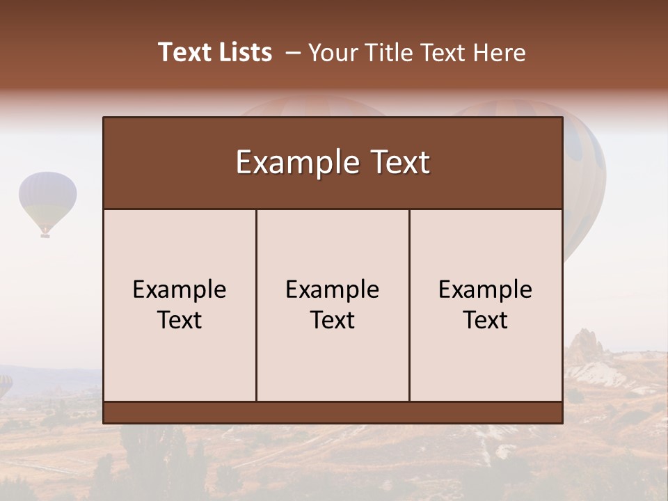 People Outdoor Anatolia PowerPoint Template