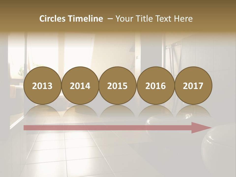 Wooden Attic Tiles PowerPoint Template