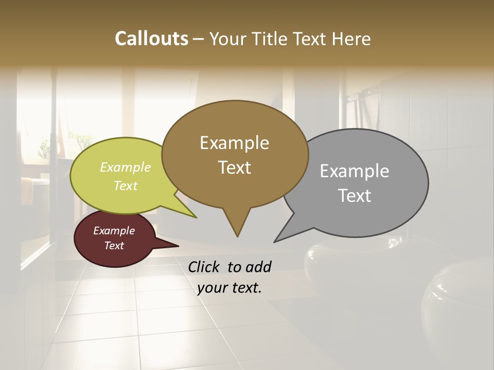 Wooden Attic Tiles PowerPoint Template