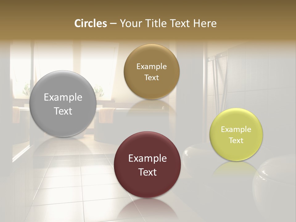 Wooden Attic Tiles PowerPoint Template