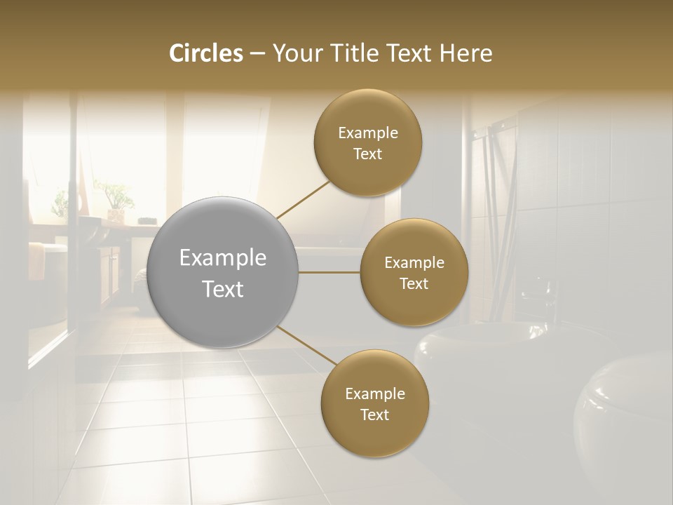 Wooden Attic Tiles PowerPoint Template