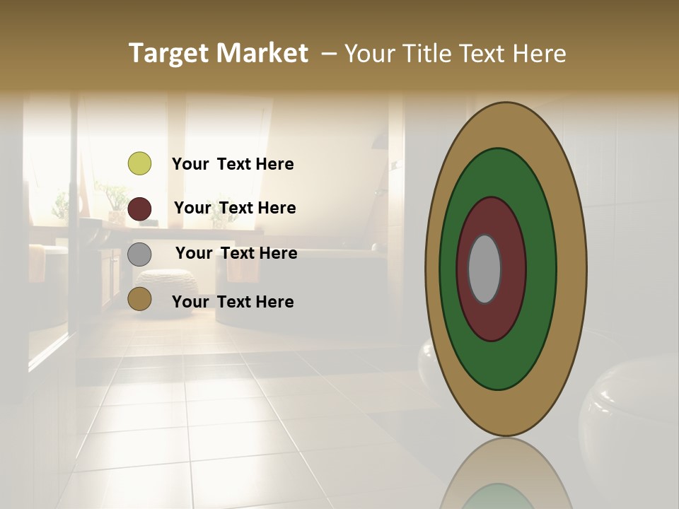 Wooden Attic Tiles PowerPoint Template