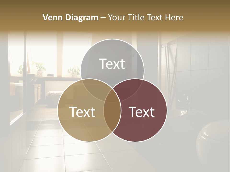 Wooden Attic Tiles PowerPoint Template