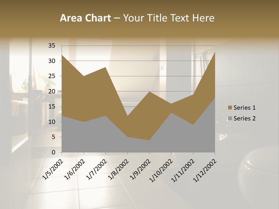 Wooden Attic Tiles PowerPoint Template