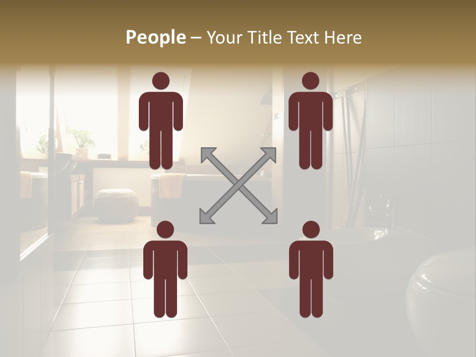 Wooden Attic Tiles PowerPoint Template