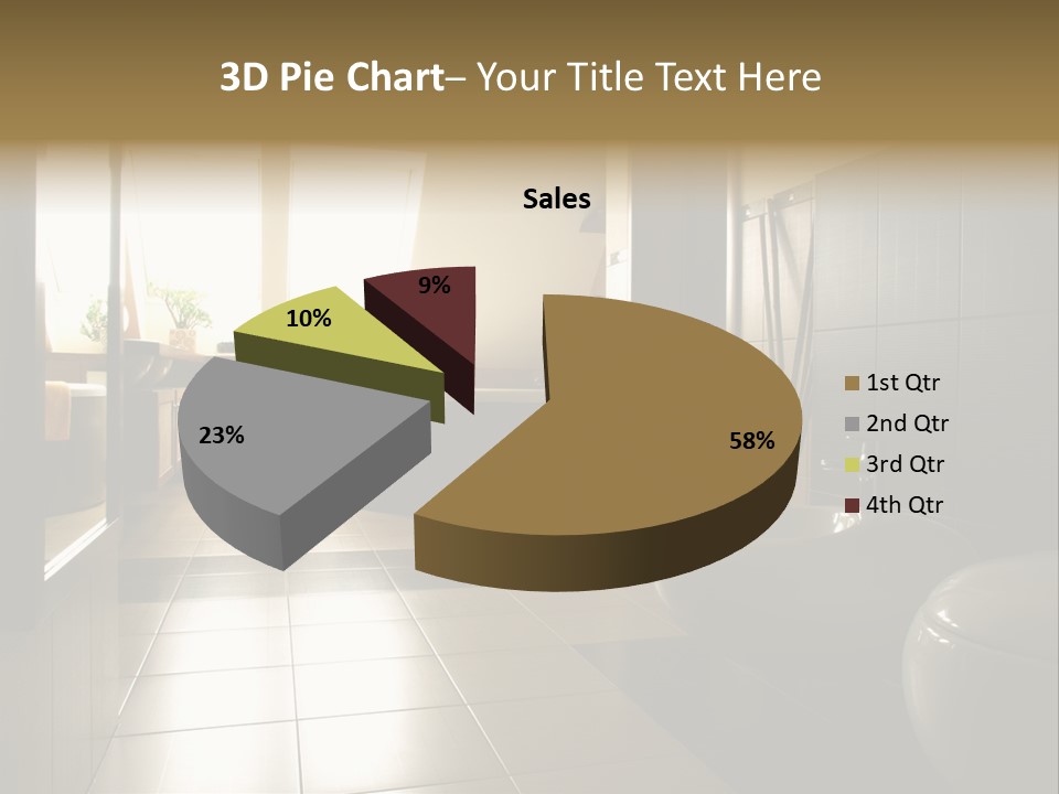 Wooden Attic Tiles PowerPoint Template