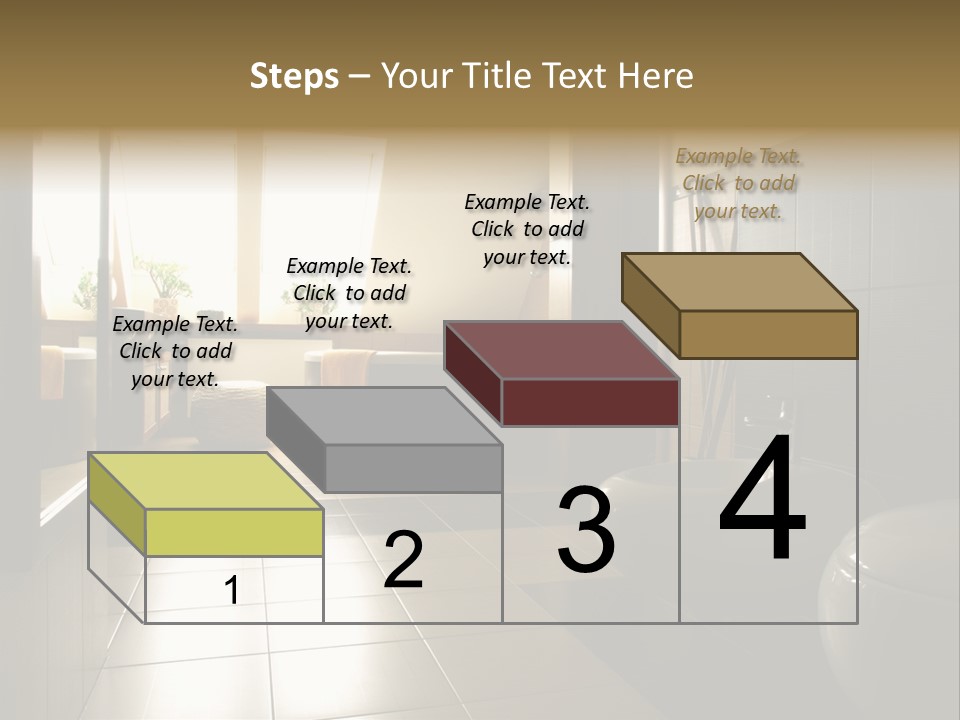 Wooden Attic Tiles PowerPoint Template