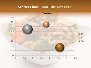 Pork Broccoli Meat PowerPoint Template